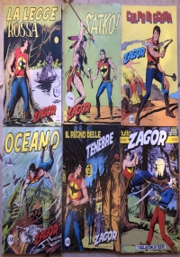 Lotto 6 fumetti Zagor