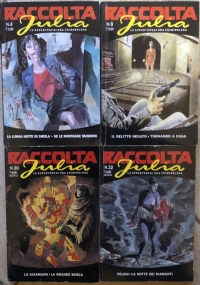 Lotto 4 Fumetti Raccolta Julia