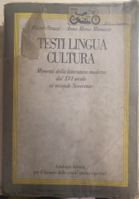 Testi lingua cultura