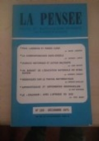 La Pense. Revue du rationalisme moderne, n. 181, Juin 1975 di 