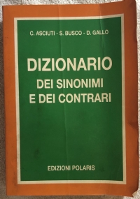 Dizionario dei sinonimi e dei contrari