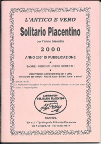 LANTICO E VERO SOLITARIO PIACENTINO 1994 di 