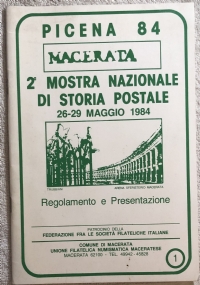 Picena 84 Macerata 2a mostra nazionale di storia postale