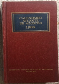 Calendario atlante DeAgostini 1985