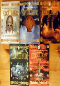 Il romanzo di Excalibur - lotto storico 3 libri Re Art Oscar Bestsellers: Il re dinverno - Il cuore di Derfel - La torre in fiamme di 