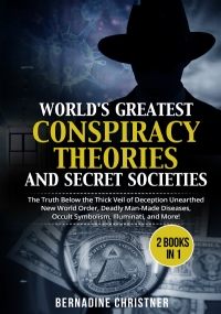 World’s greatest conspiracy theories and secret societies (2 Books in 1). The Truth Below the Thick Veil of Deception Unearthed New World Order, Deadly Man-Made Diseases, Occult Symbolism, Illuminati, and More!