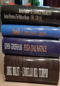 Libri di Clive Cussler: Vortice, Enigma, Iceberg, Recuperare il Titanic, Virus, Salto nel buio, Missione Eagle, Cyclops, Tesoro, Dragon, Sahara, Loro dell Inca, Onda d urto, Alta Marea, Atlantide, Walhalla,  Odissea, Vento nero, Il tesoro di Gengis Khan di 