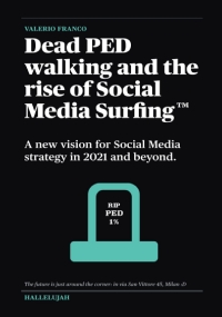 Dead PED walking and the rise of Social Media Surfing.: A new vision for social media strategy in 2021 and beyond.