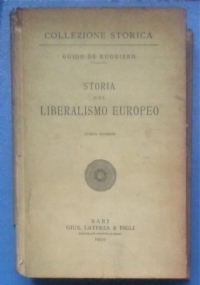 Storia del liberalismo europeo di 