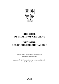 Register or Orders of Chivalry di International Commission for Orders of Chivalry – ICOC