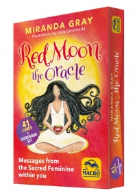 Red Moon The Oracle - 41 Cards + Guidebook Set di Miranda Gray