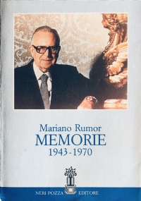 Memorie 1943 1970. A cura di Ermenegildo Reato e Francesco Malgeri. Introduzione di Gabriele De Rosa di 