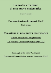 Fascino misterioso dei numeri Vol. II Parte prima di Gennaro Sorrentino