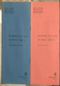 Massimario di scarto dei moduli serie Ci e serie M di Servizio Affari Generali Nucleo O.M.