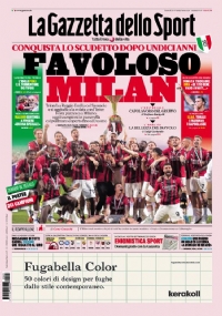 La Gazzetta dello Sport 23/05/2022 Favoloso Milan Campione d’Italia di AA.VV.