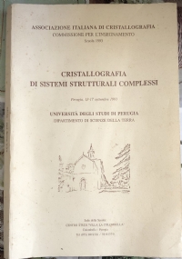 Cristallografia di sistemi strutturali complessi di Associazione italiana di cristallografia - Commissione per l’insegnamento