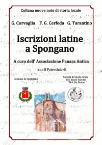 Iscrizioni Latine a Spongano di G. Corvaglia, F.G. Cerfeda, G. Tarantino