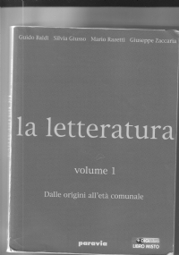 LA LETTERATURA VOLUME 3 di 