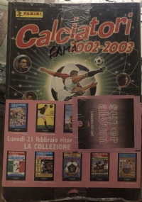 La raccolta completa degli album Panini 2002-2003 di Panini