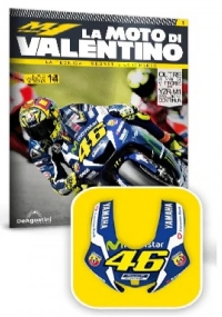 Collezione Costruisci la moto di Valentino Rossi Yamaha YZR-M1 n. 1 di Yamaha