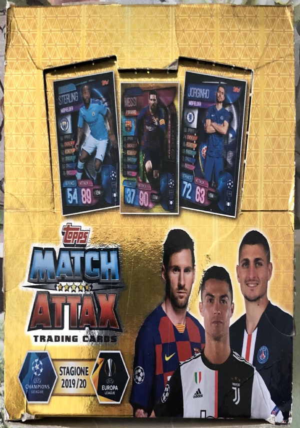 Topps Match Attax Trading Cards Stagione 2019-20 Box 30 bustine di AA.VV.