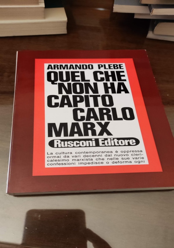 Quel che non ha capito Carlo Marx di 