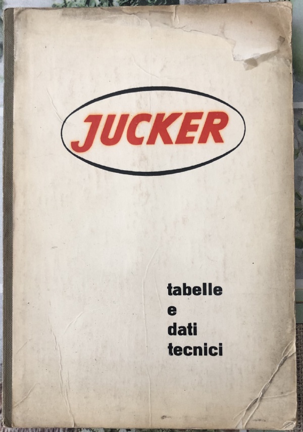 Jucker Tabelle e dati tecnici di Jucker SpA