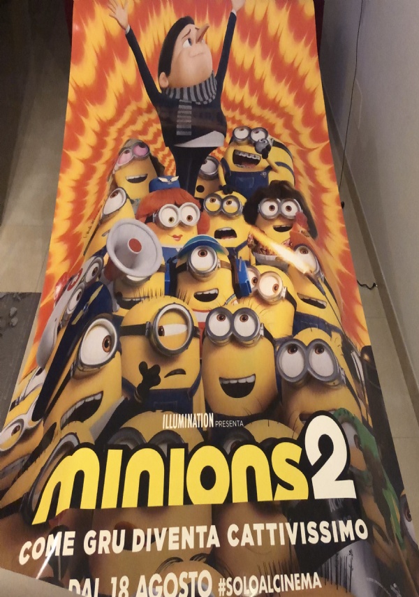 Poster locandina GIGANTE Minions 2 244x153 cm 2022 di Universal Pictures