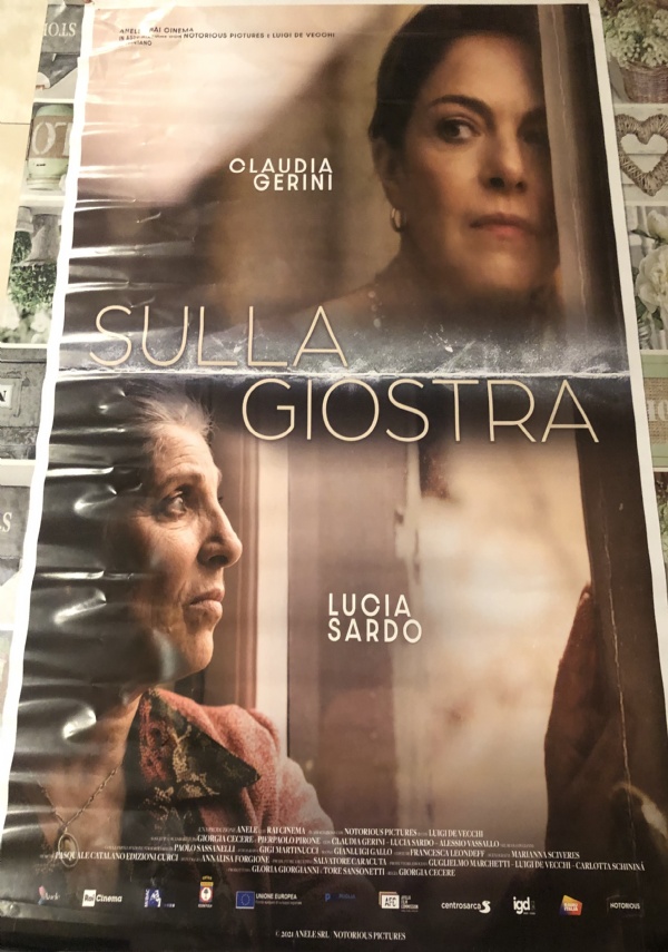 Poster locandina Sulla giostra 100x70 cm ORIGINALE da cinema 2021 di Giorgia Cecere