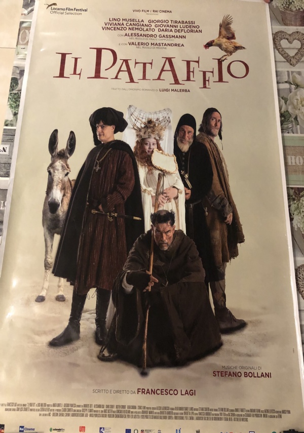 Poster locandina Il Pataffio 100x70 cm ORIGINALE da cinema 2022 di Francesco Lagi