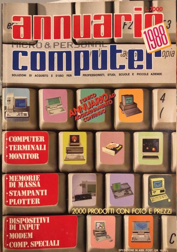 Annuario computer 1988 Catalogo PC di AA.VV.