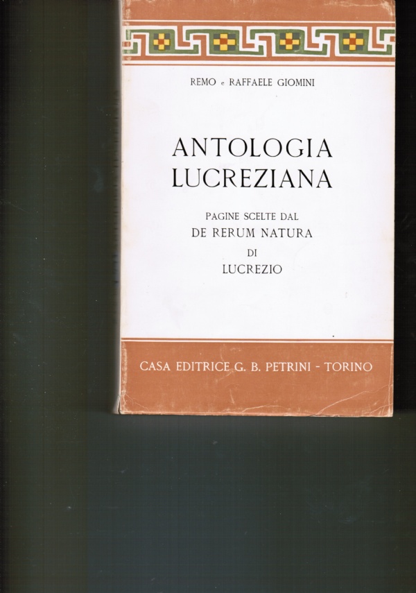 Antologia Lucreziana di 