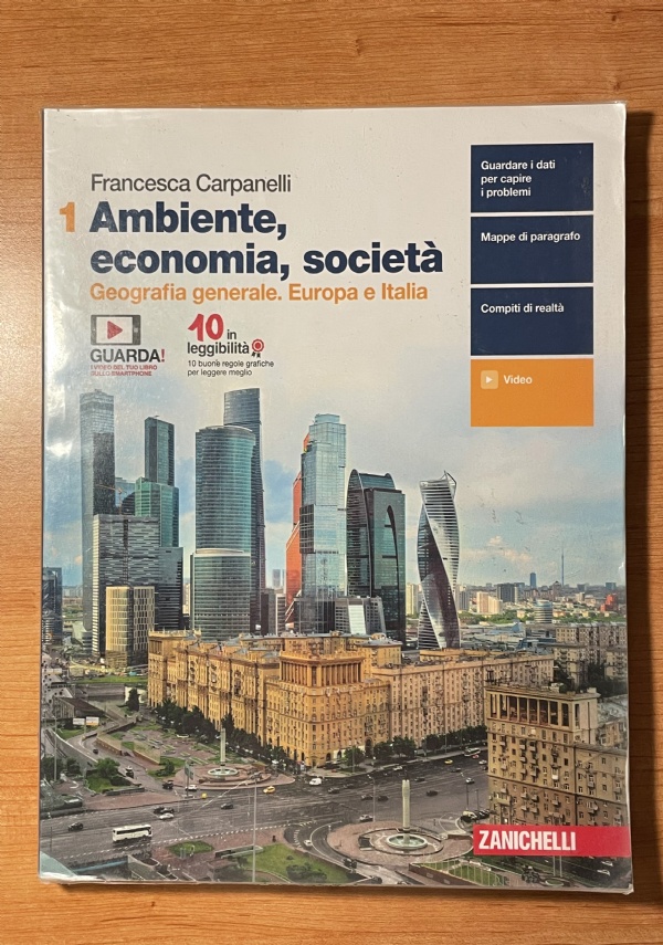 AMBIENTE, ECONOMIA, SOCIETA - Geografia generale. Europa e Italia di 