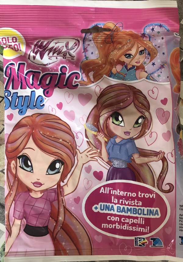 Winx Club Magic Style Rivista+Bambola di Tridimensional S.r.l.