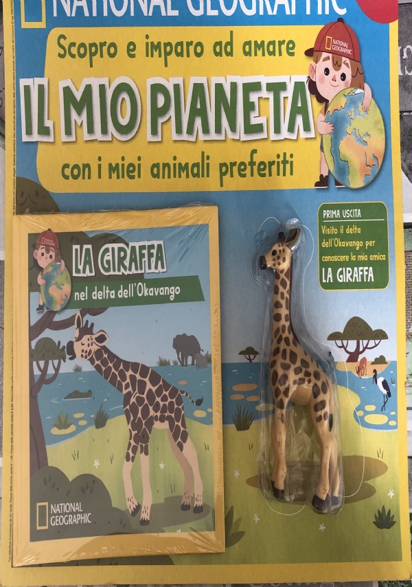 Scopro e imparo ad amare il mio pianeta con i miei animali preferiti n. 1 - La giraffa nel delta dell’Okavango di National Geographic