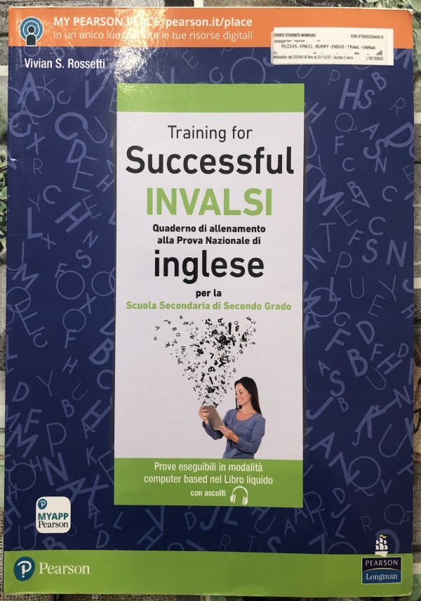 Successful INVALSI. Quaderno di allenamento alla prova nazionale di inglese. Per la scuola Secondaria di secondo grado di Vivian S. Rossetti