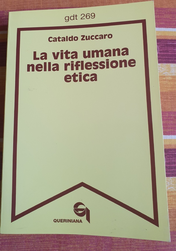 LA VITA NELLE NOSTRE MANI  Manuale di bioetica teologica di 