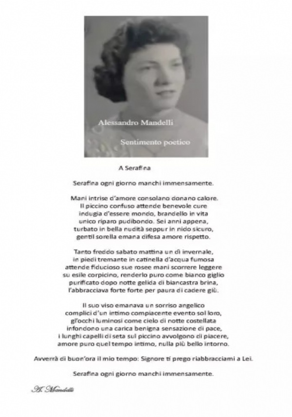 Sentimento poetico di Alessandro Mandelli