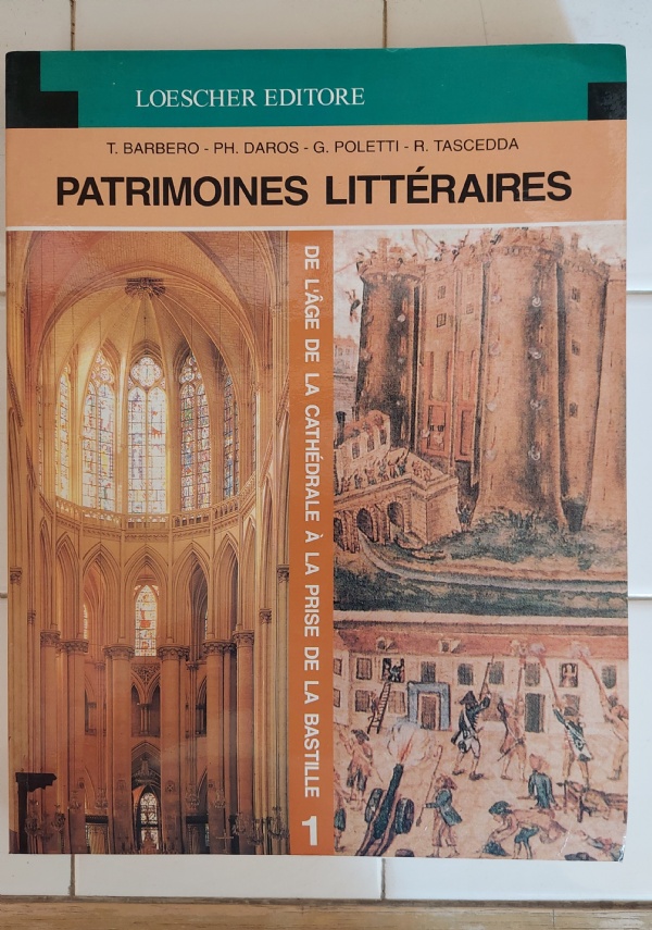 Vocabolario francese A. Caricati del 1932 Italiano-Francese / Francese-ltaliano di 