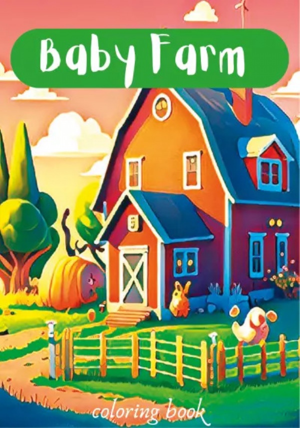 Baby Farm. Coloring Book di Lula Wolf