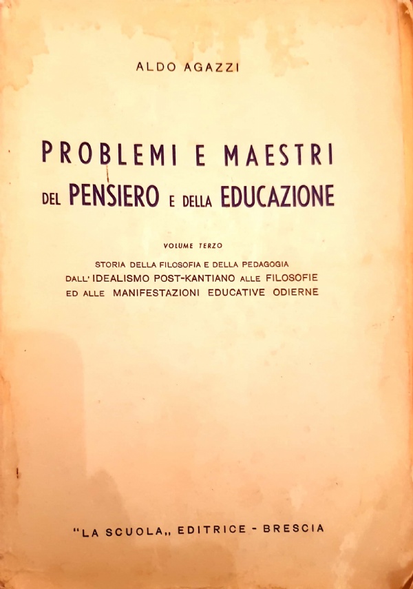 I problemi della filosofia di 