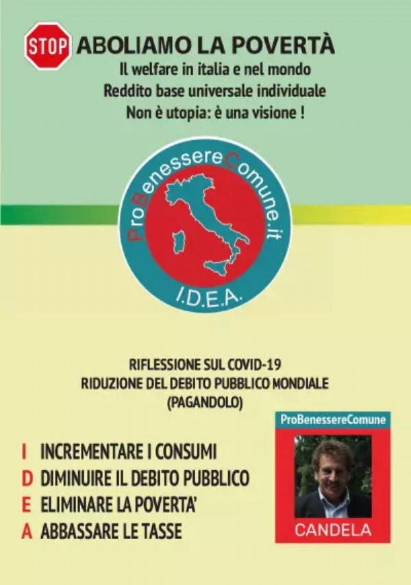 Stop aboliamo la povertà- edizione bianco e nero di Domenico Candela