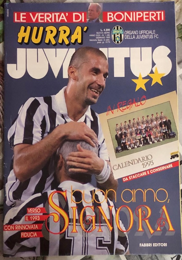 Hurrà Juventus n. 1/1993 di Juventus F.C.