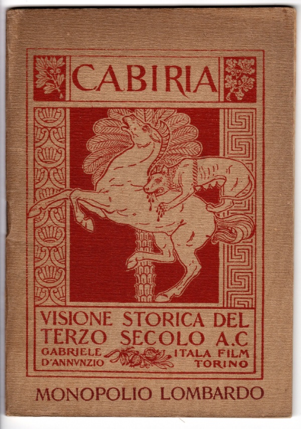 Cabiria. Visione storica del terzo secolo a.c. di 