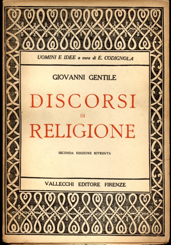 Discorsi di religione. di 