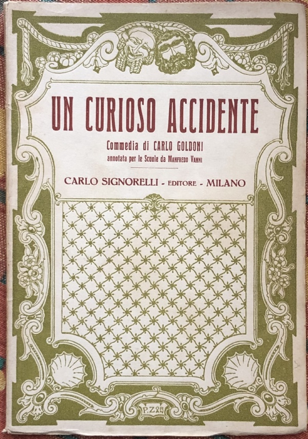 Un curioso accidente di Carlo Goldoni