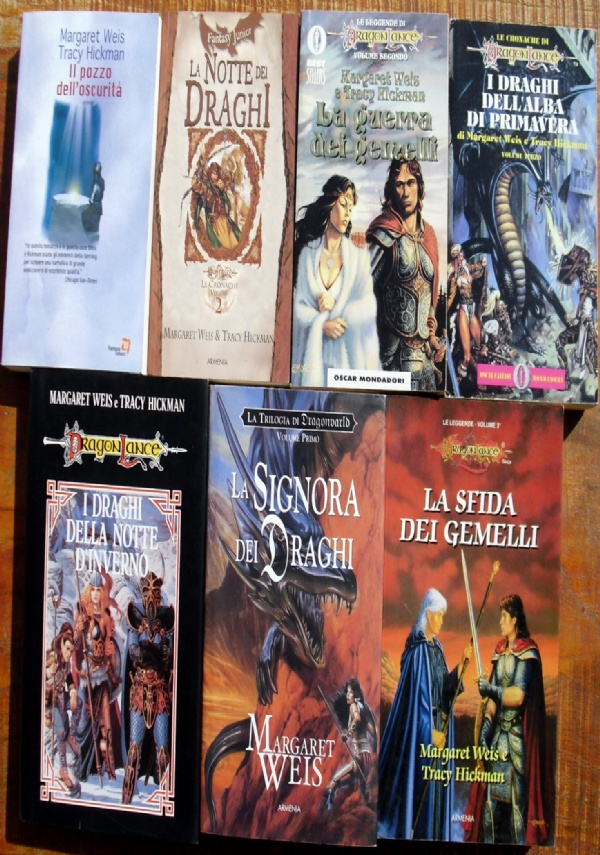 La guerra della Regina Ragno lotto 5 libri horror fantasy: Dissolution, Condemnation, Extinction, Annihilation, Resurrection - Forgotten Realms SERIE NON COMPLETA PRIMA EDIZIONE di 