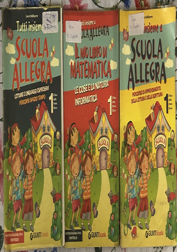 Tutti insieme a scuola allegra. Letture e linguaggi espressivi. Percorsi spazio tempo 1 di Laura Valdiserra