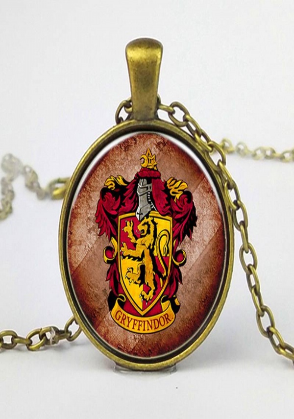 Harry Potter Time Gemstone Necklace Gryffindor Collana Grifondoro di J.K. Rowling