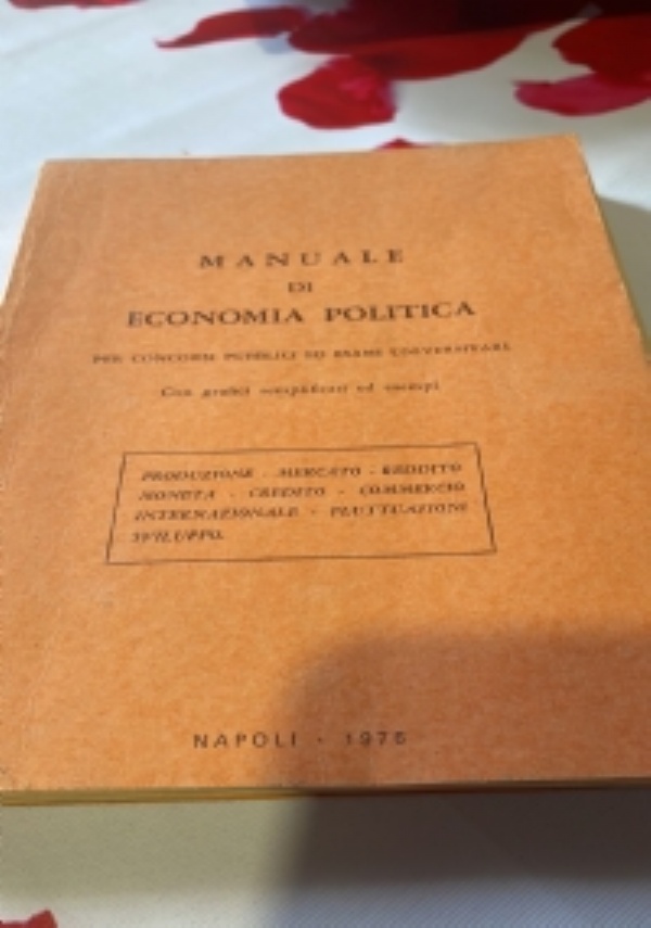 MANUALE DI ECONOMIA POLITICA di 